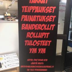 Rollup on ketterä ja edullinen tapa näkyä. 