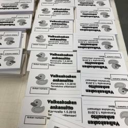 Ankka arpoja menee aina kerralla vähän enemmän.